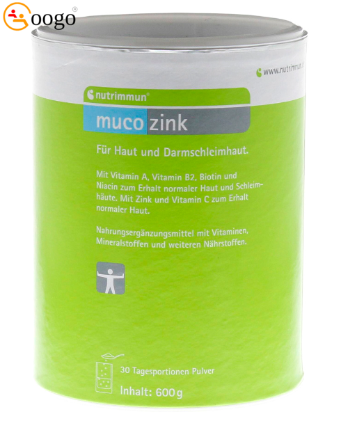 mucozinc, 600 grams powder
